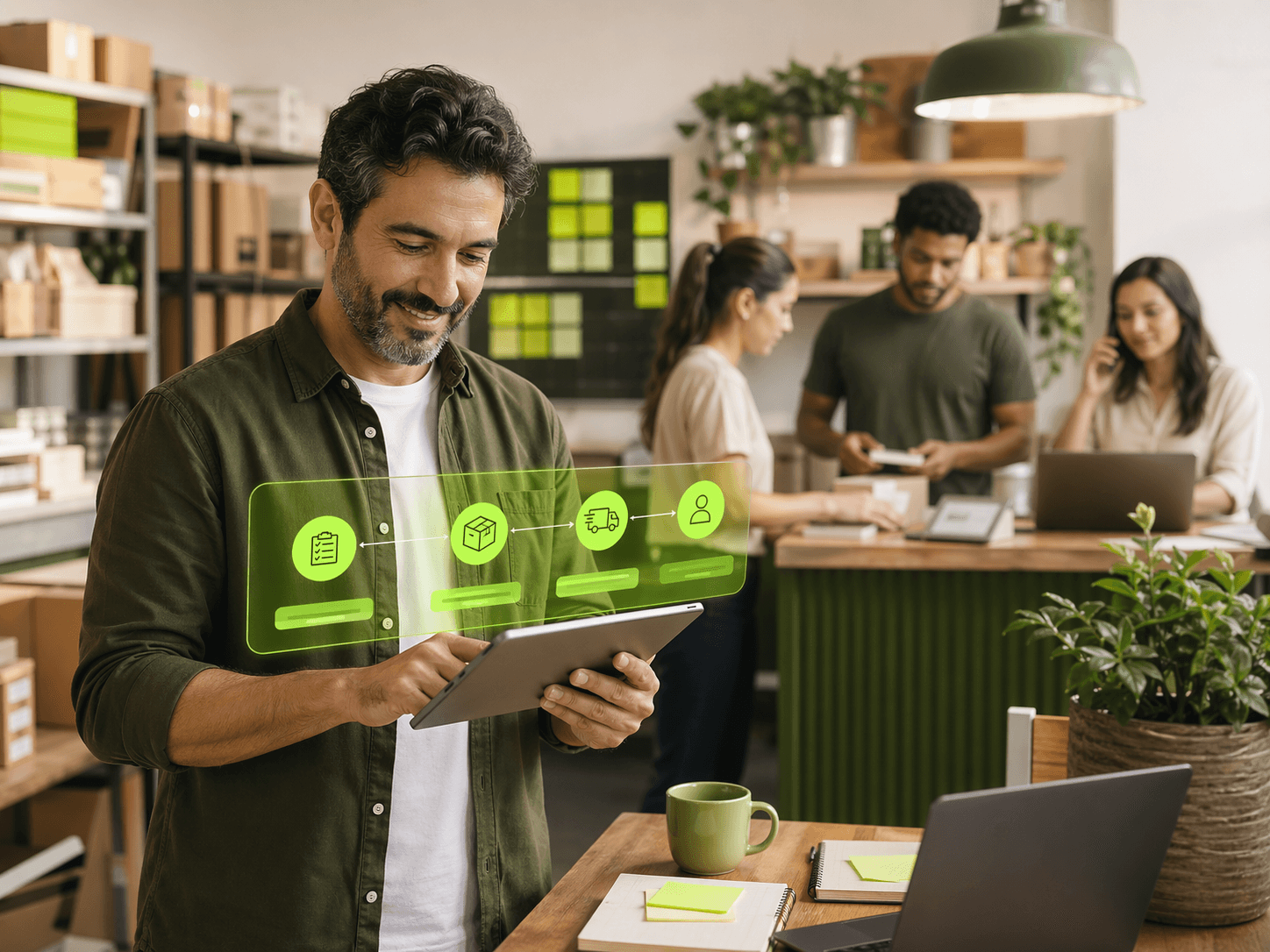 Processos empresariais digitalizados pela UpHub